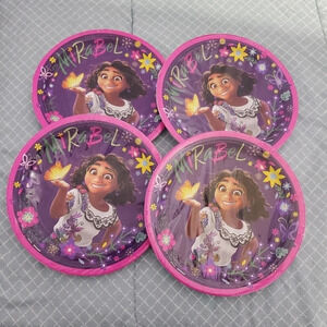 Disney Encanto Mirabel Paper Lunch Plates 9" Birthday Party Bundle 32 ct